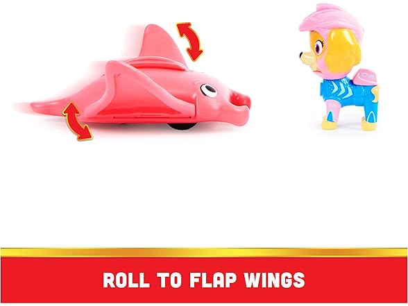 PAW Patrol, Aqua Pups Skye Figure Set