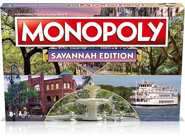 Monopoly Board Game Savannah Edition