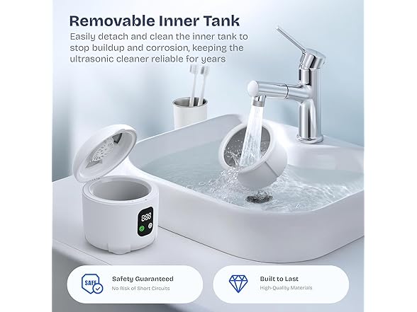 Newelkin Ultrasonic Retainer Cleaner
