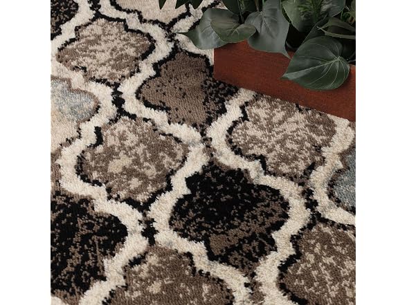 Superior Modern Indoor Rug 5x8 Ivory