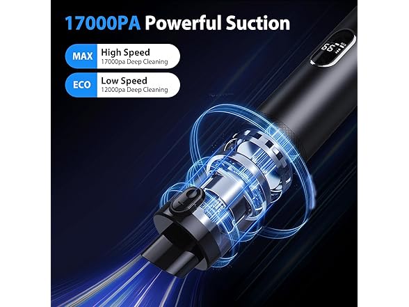 autozen 17000Pa Cordless Car Vacuum