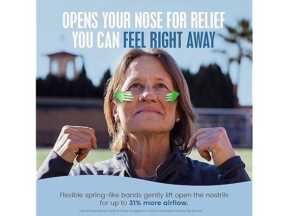 Breathe Right Breathe Right Nasal Strips, 44ct