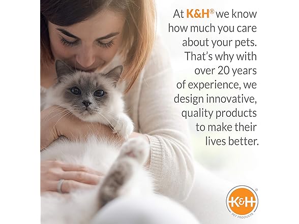 K&H Thermo-Kitty Heated Bed Mocha/Tan