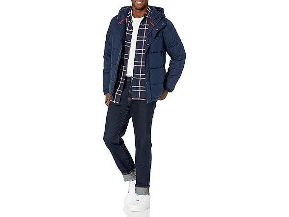 AE Mens Heavyweight Hooded Puffer Coat
