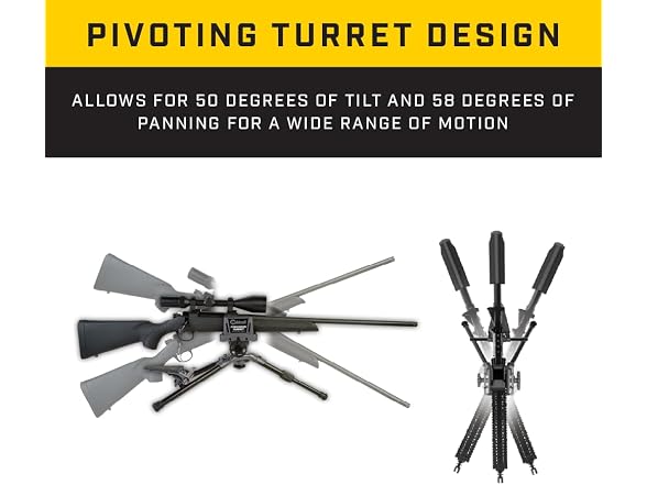 Caldwell Precision Turret Gun Clamp Shooting Rest
