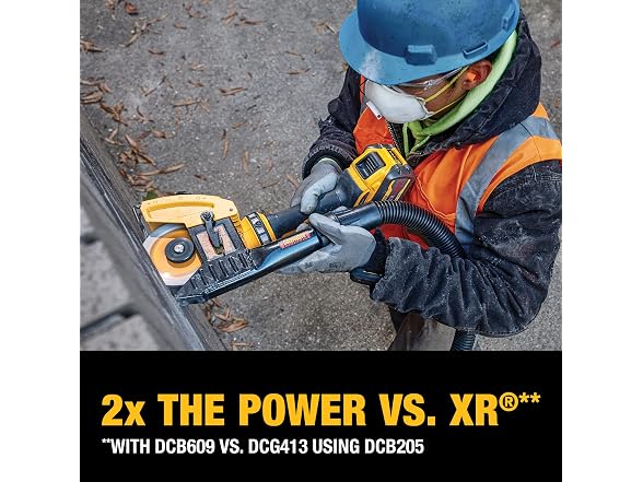 DEWALT DCG418X1 FLEXVOLT 60V MAX* Angle Grinder Kit