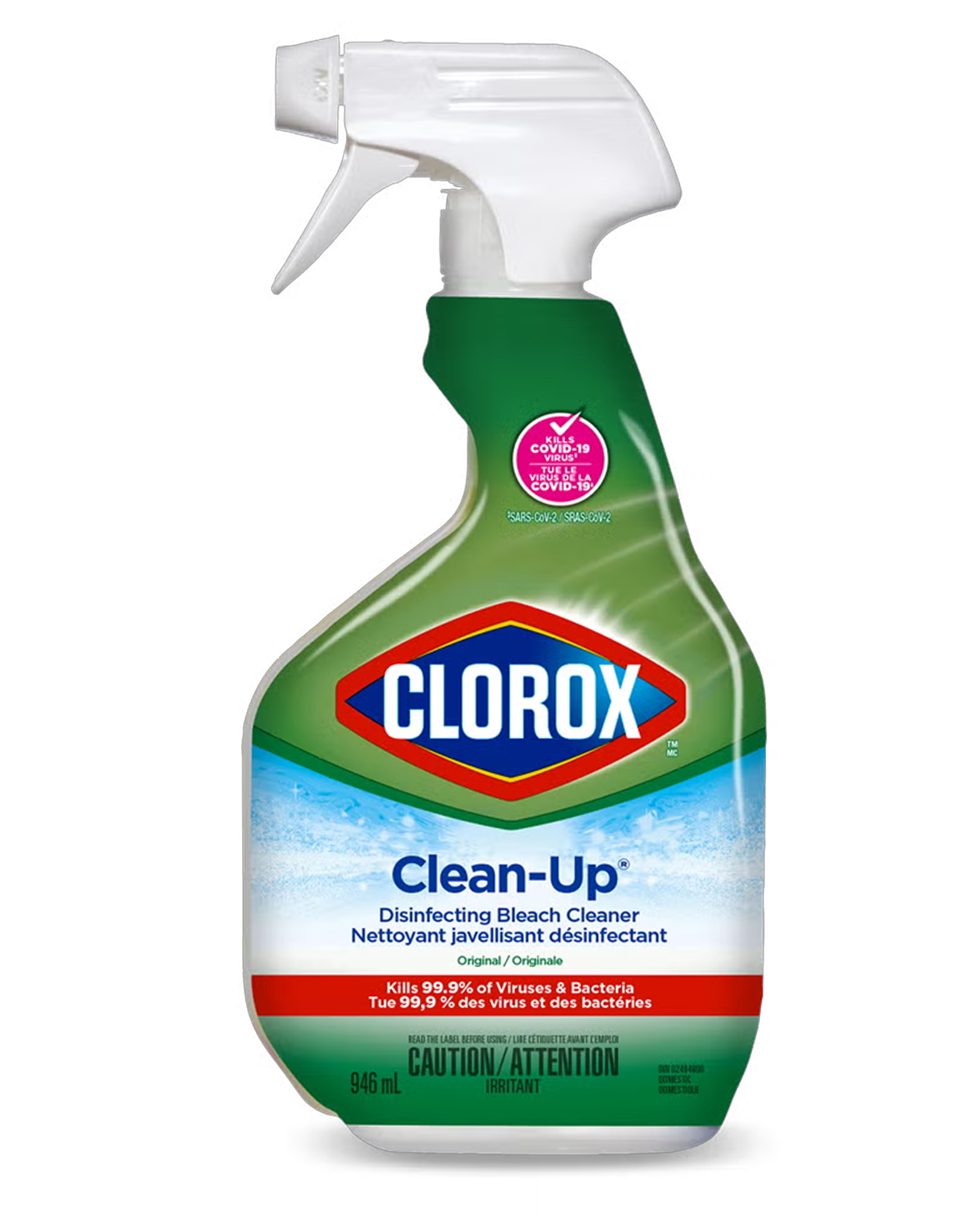 9Pk Clorox Clean-Up Cleaner Spray w/Bleach - Gallery 4