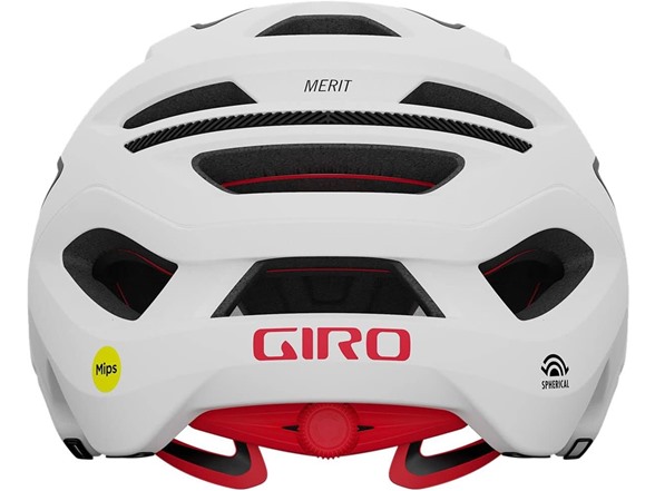 Giro Merit Spherical Adult Dirt Bike Helmet - Matte White - Size M (55–59 cm)