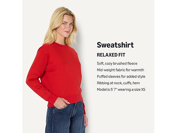 Amazon Essentials x Sofia Grainge Crewneck Sweatshirt