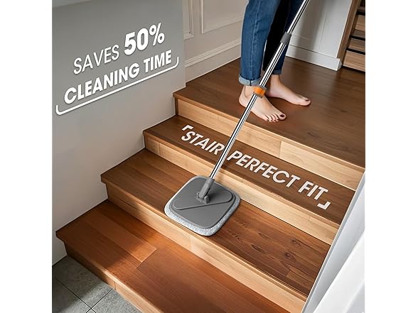 BOMIDI Mop and Bucket Set, Spin Mop