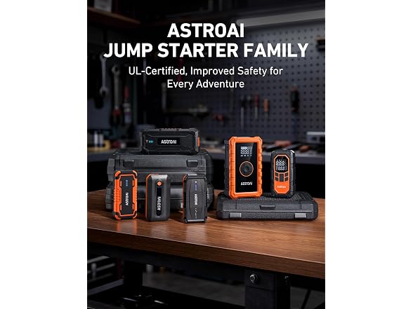 AstroAI S8 Car Battery Jump Starter