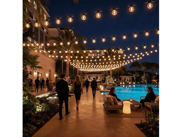 RTTY 300FT Outdoor String Lights G40