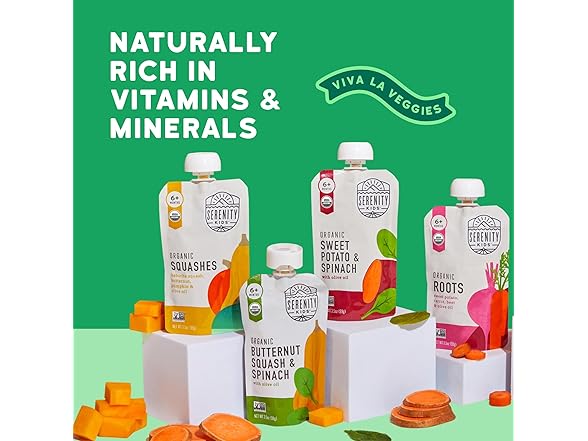 Serenity Kids Veggie Puree 8pk