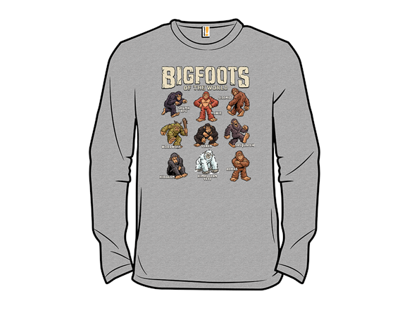 Bigfoots of the World