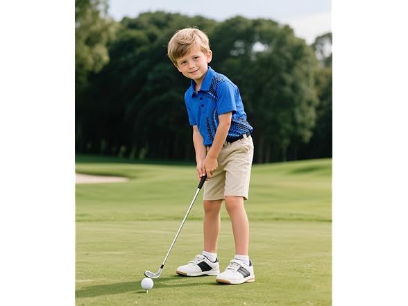 Secood Boys (XL) Short Sleeve Pique Polo Tops