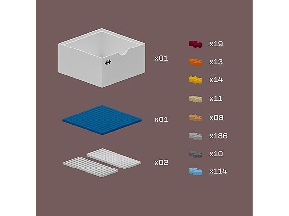 Plus  Isoscapes, Interlocking Mini Building Blocks