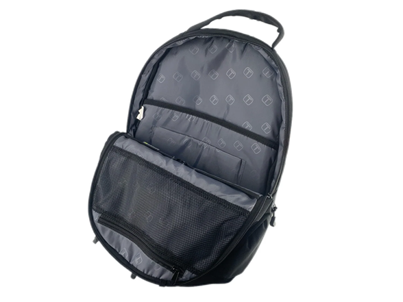 Tucci Italy T0562-18.3in-BLK Urban Sport Classic Laptop Backpack