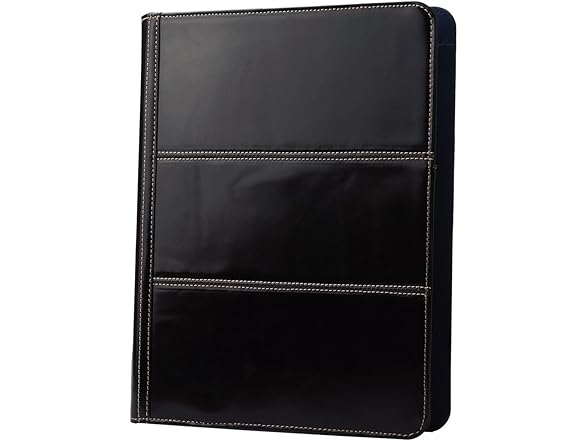 3 Ring Binder Portfolio Leather