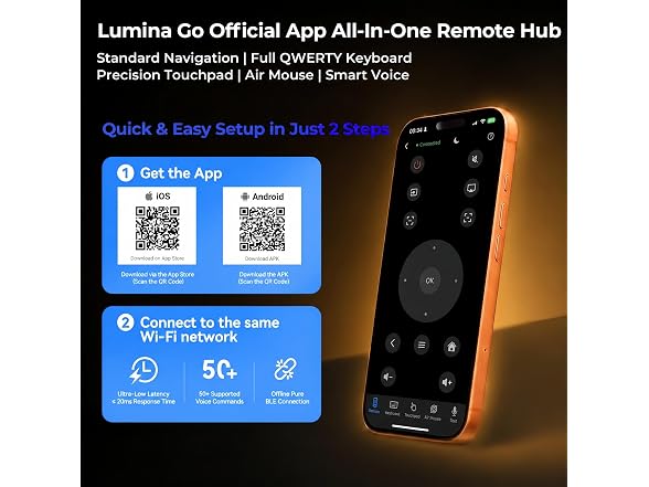 LYNCAST Native 1080P Smart Projector