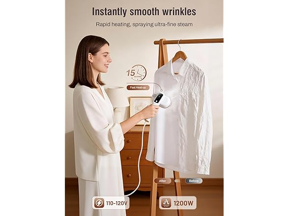 JMNGSHU Travel Steamer for Clothes