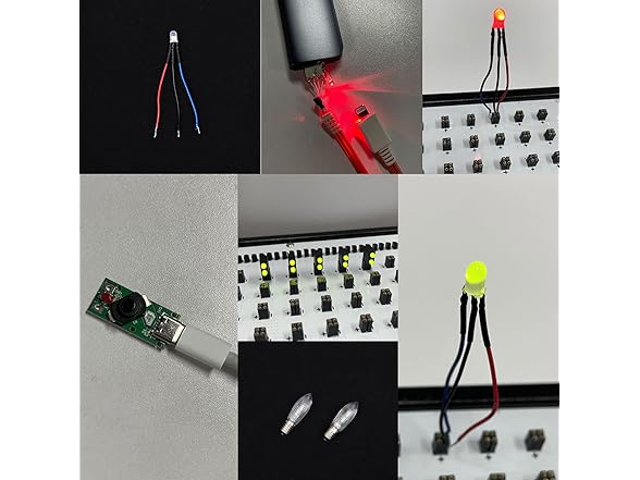 Brilinke 50pcs 5mm LED Diode,LED Light
