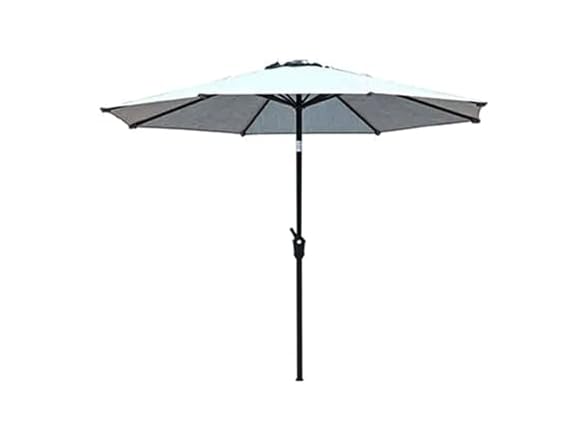 Four Seasons Courtyard 9 Foot Belmont Market Umbrella