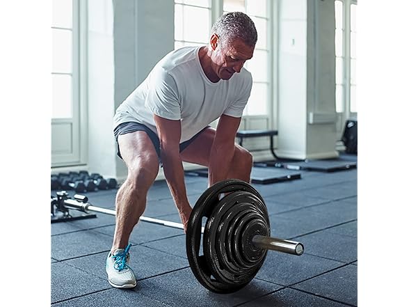 Balelinko Cast Iron Olympic Grip Plate