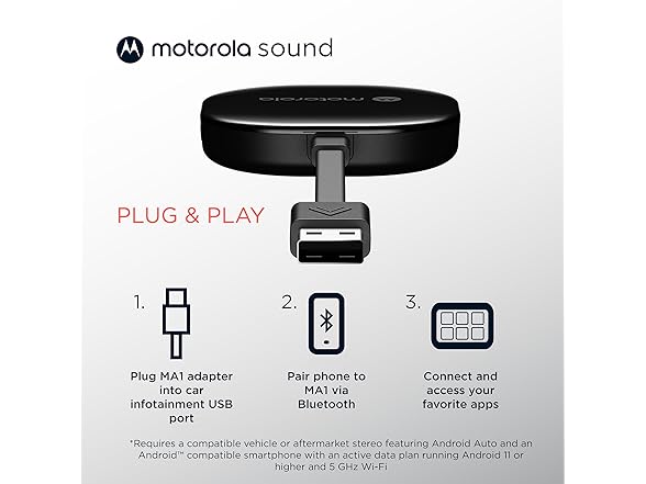 Motorola Sound MA1, The Only Google Authorized Wireless Andr (Open Box)