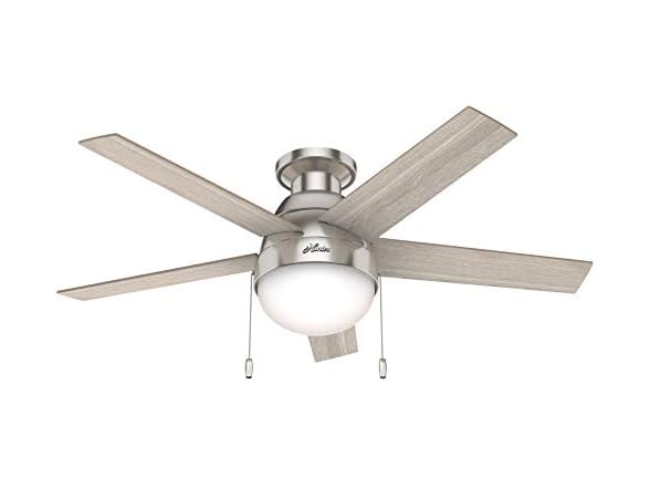 (Refurbished) Hunter Fan CC50278-A 46-inch w/ Light