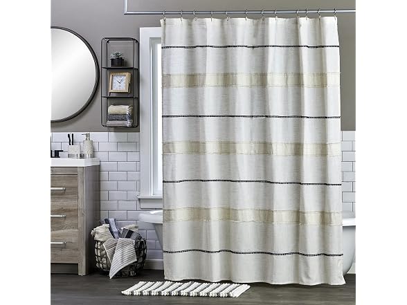 SKL Home SKL Home Frayser Striped Fabric Shower