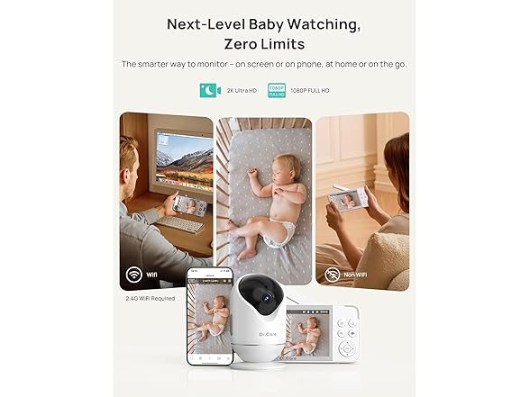 Dr.Care 1080P Smart WiFi Baby Monitor