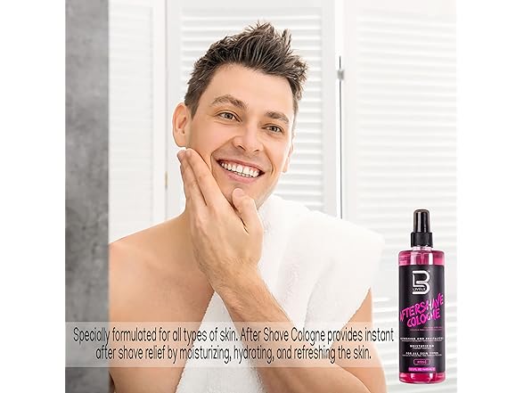 (3 Pack) Level 3 After Shave Spray Cologne, Rose, 13.5 oz