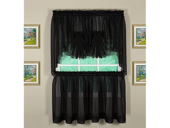 Today's Curtain Emelia Original Voile Swag Pair