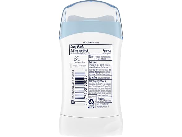 Dove Powder Antiperspirant Deodorant 1.6oz