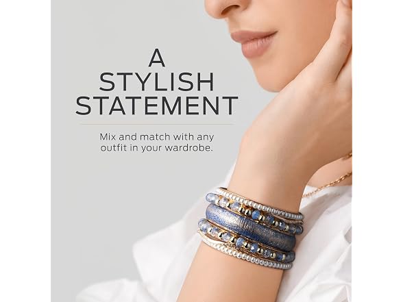 Sparkling Gems Bangles - 7PC Bangle Bracelets