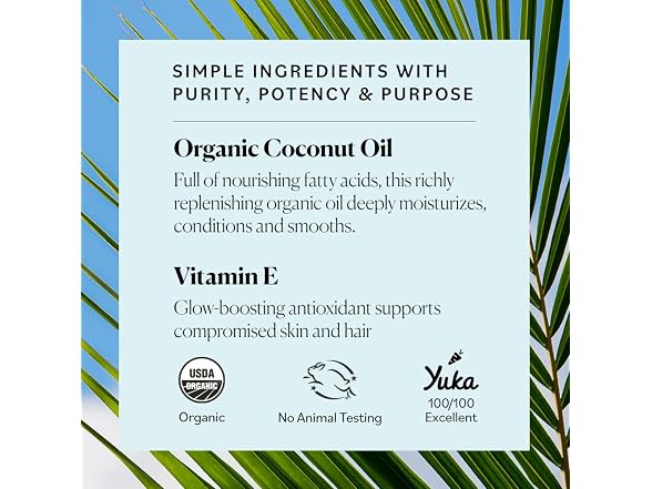 Sky Organics Coconut Oil and Vitamin E 16.9 oz