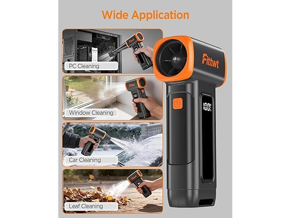 Fittwt Electric Air Duster 2-in-1