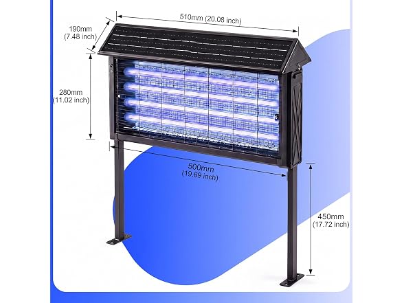 Thcritter Solar Bug Zapper, Standard