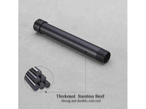 Shower Extender Arm, BSTIIU 4 Inch Extension 