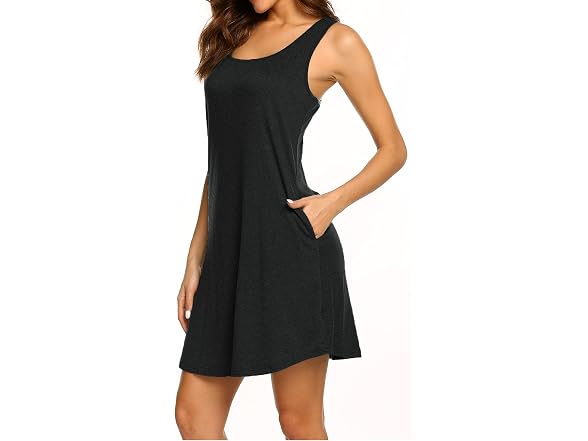 LuckyMore Women (L) Racerback Summer Dresses Dress