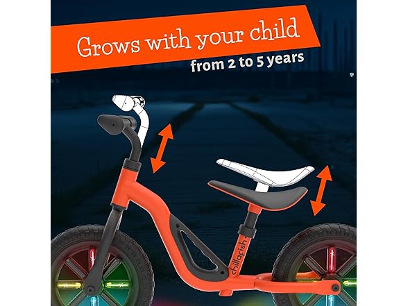 Chillafish Charlie Glow Baby Balance Bike