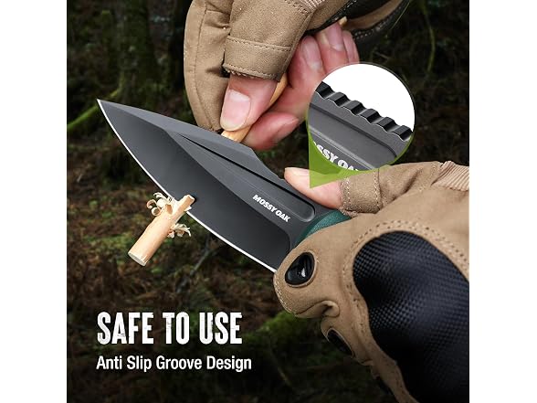 MOSSY OAK 8.5" Fixed Blade Knife with Sheath