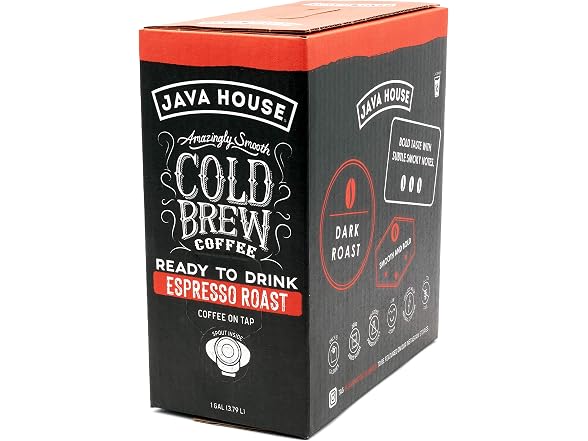 Java House Dark Roast Liquid Cold Brew Coffee