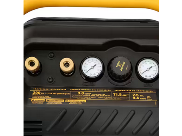 Dewalt DWFP55130 2.5G 200 PSI Quiet Air Compressor