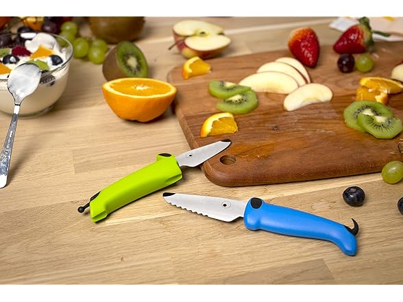 Kuhn Rikon Kinderkitchen® Kids Chef Knife Set With Scissors, 3 Pieces