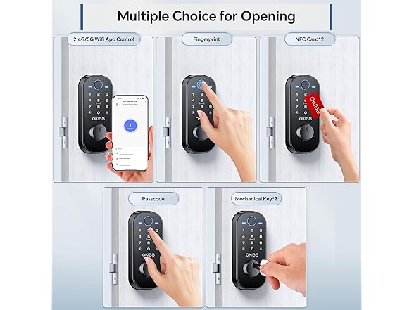 OKIBB Keyless Entry Door Lock