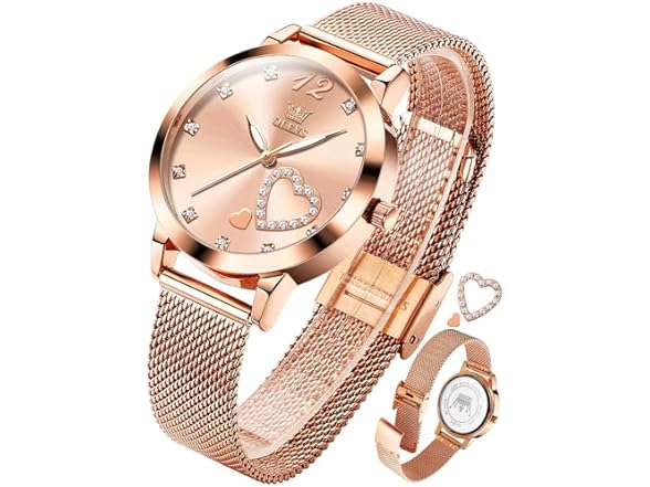 OLEVS Women’s Mesh Quartz Watch