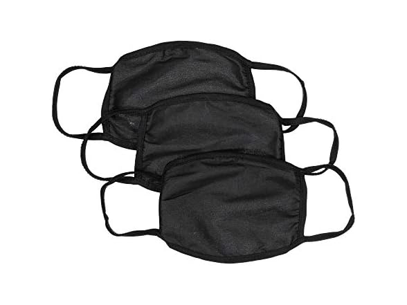 ABG OS Black Face Masks (3-Pack)
