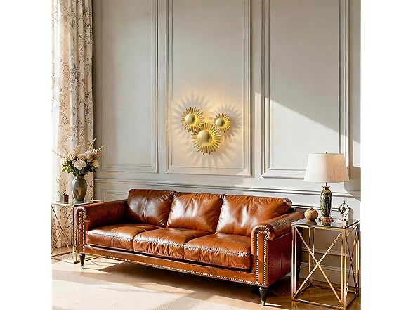 Parrot Uncle 16.5 Inch Gold Wall Sconce