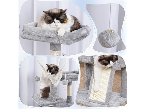 Hey-brother B0D1FWQTVZ cat tree